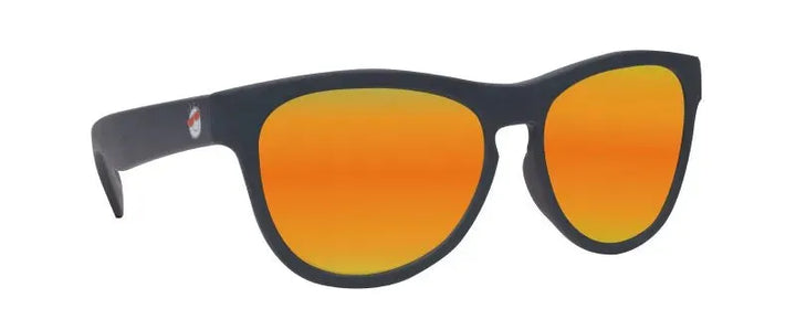 Classic Kids Polarized Sunglasses (8-12) Battleship Grey/Orange pic 3 | SoHa Surf Shop