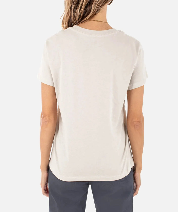 Jetty Women's Glider Tee Bone pic 2 | SoHa Surf Shop