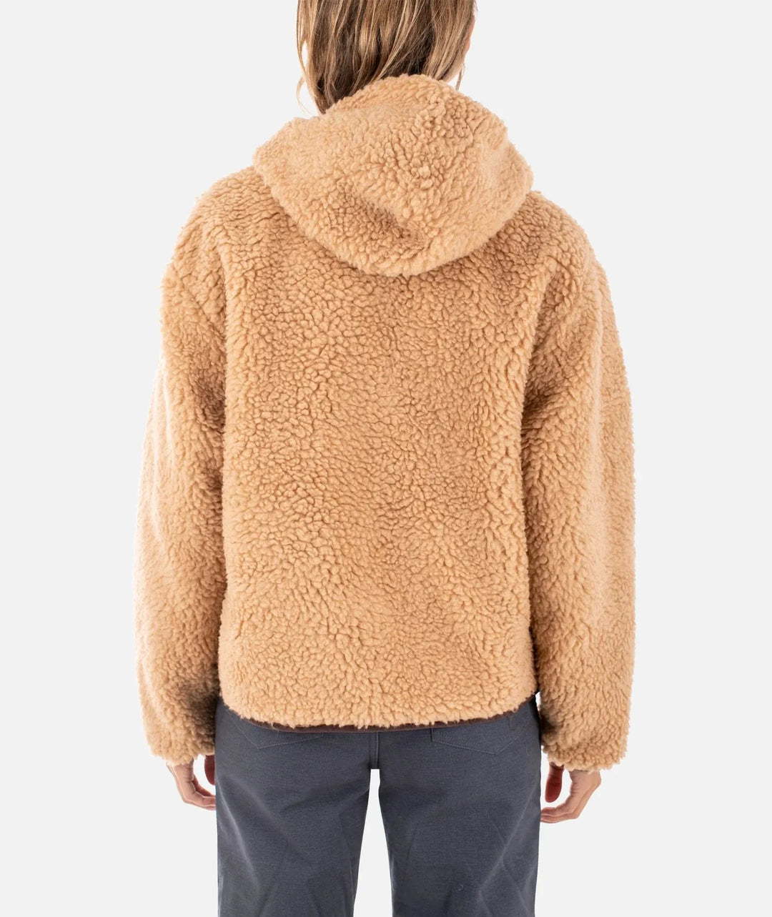 Jetty Women's Lana Reversible Jacket Tan pic 4 | SoHa Surf Shop