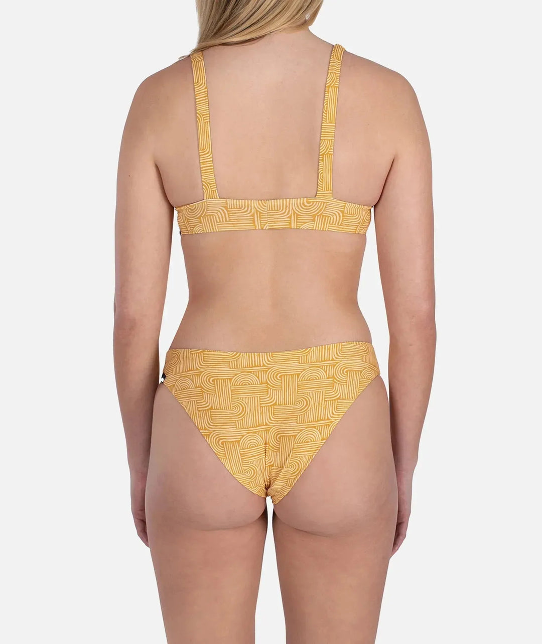 Jetty Women's Stella Swim Bottom Yellow pic 3 | SoHa Surf Shop