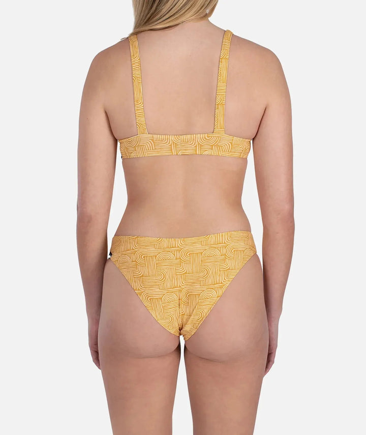 Jetty Women's Stella Swim Bottom Yellow pic 3 | SoHa Surf Shop