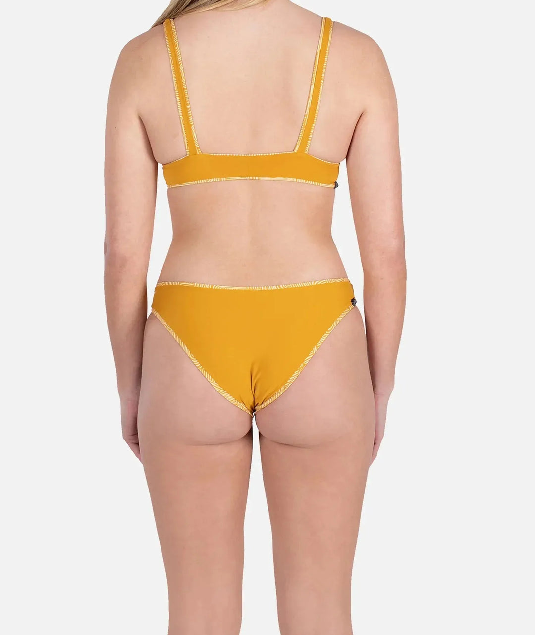Jetty Women's Stella Swim Bottom Yellow pic 4 | SoHa Surf Shop