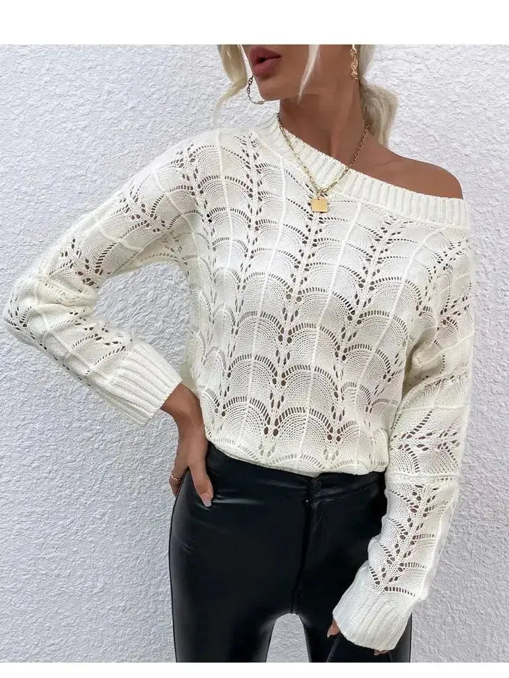Knit Sweater White pic 1 | SoHa Surf Shop