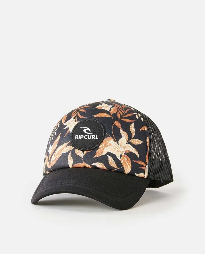 Ripcurl Women's La Isla Trucker Hat Black pic 3 | SoHa Surf Shop
