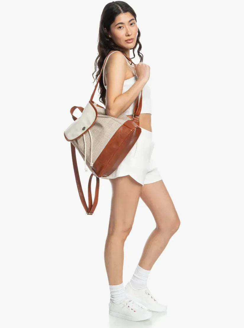 Lonely Sea Backpack Natural pic 5 | SoHa Surf Shop