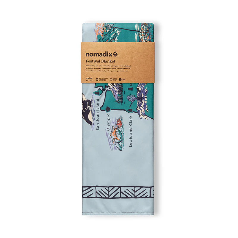 Nomadix Festival Blanket: National Parks and Monuments Map 1