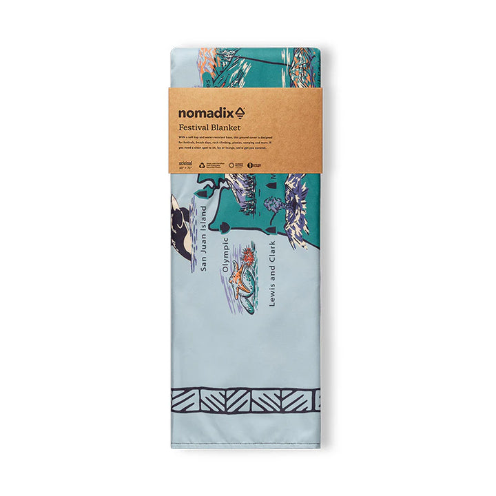 Nomadix Festival Blanket: National Parks and Monuments Map 1
