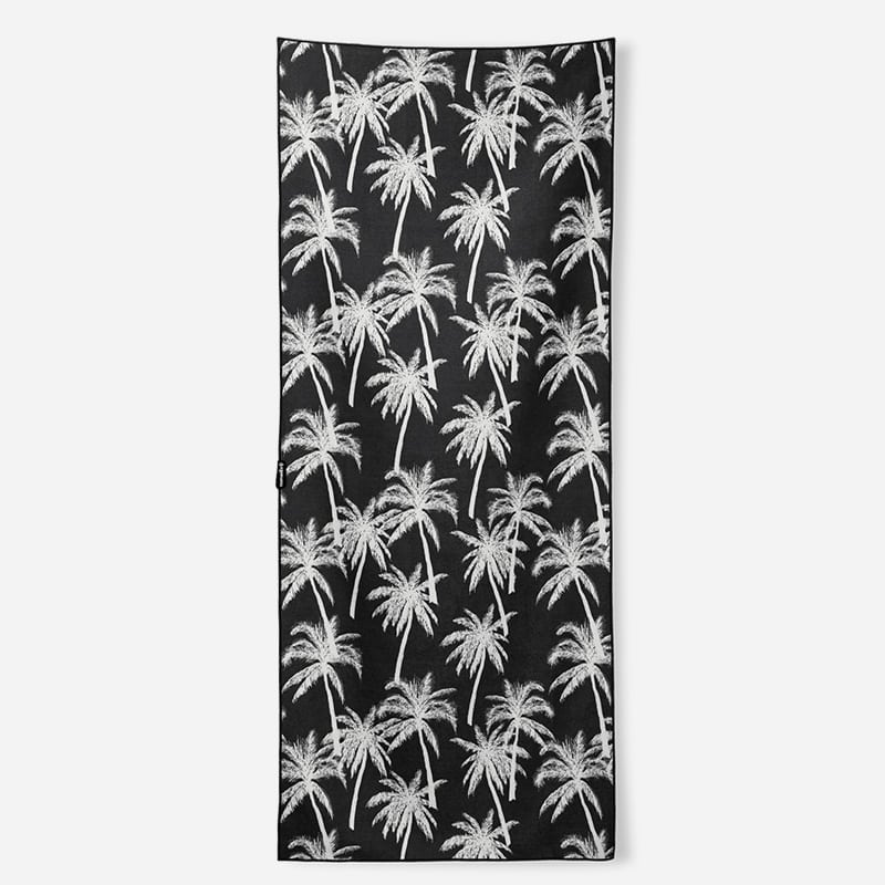 Nomadix Original Towel: Bunch Palms Black