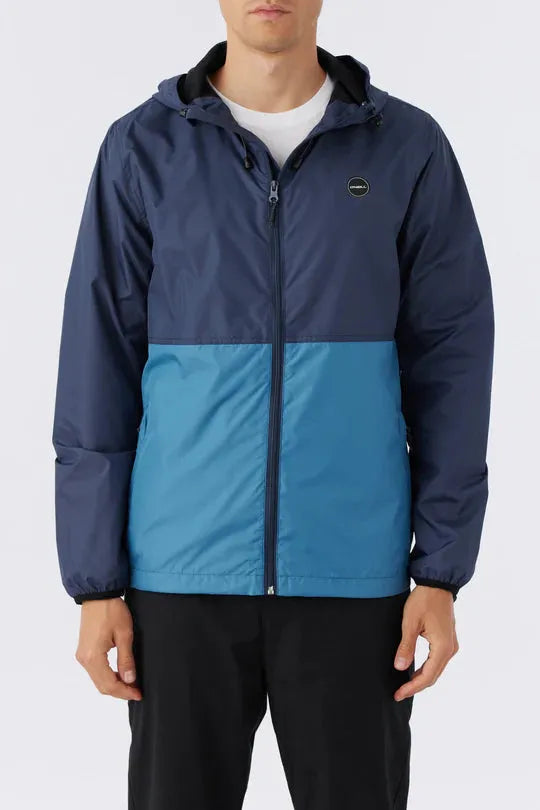 O’Neill Men's Nomadic Windbreaker Navy pic 2 | SoHa Surf Shop