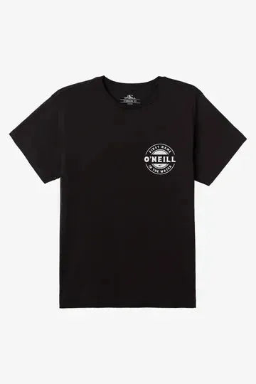 Oneill Men's Coin Flip Tee Black pic 2 | SoHa Surf Shop