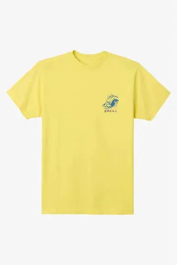 Oneill Men's Raw Power Tee Maize pic 6 | SoHa Surf Shop