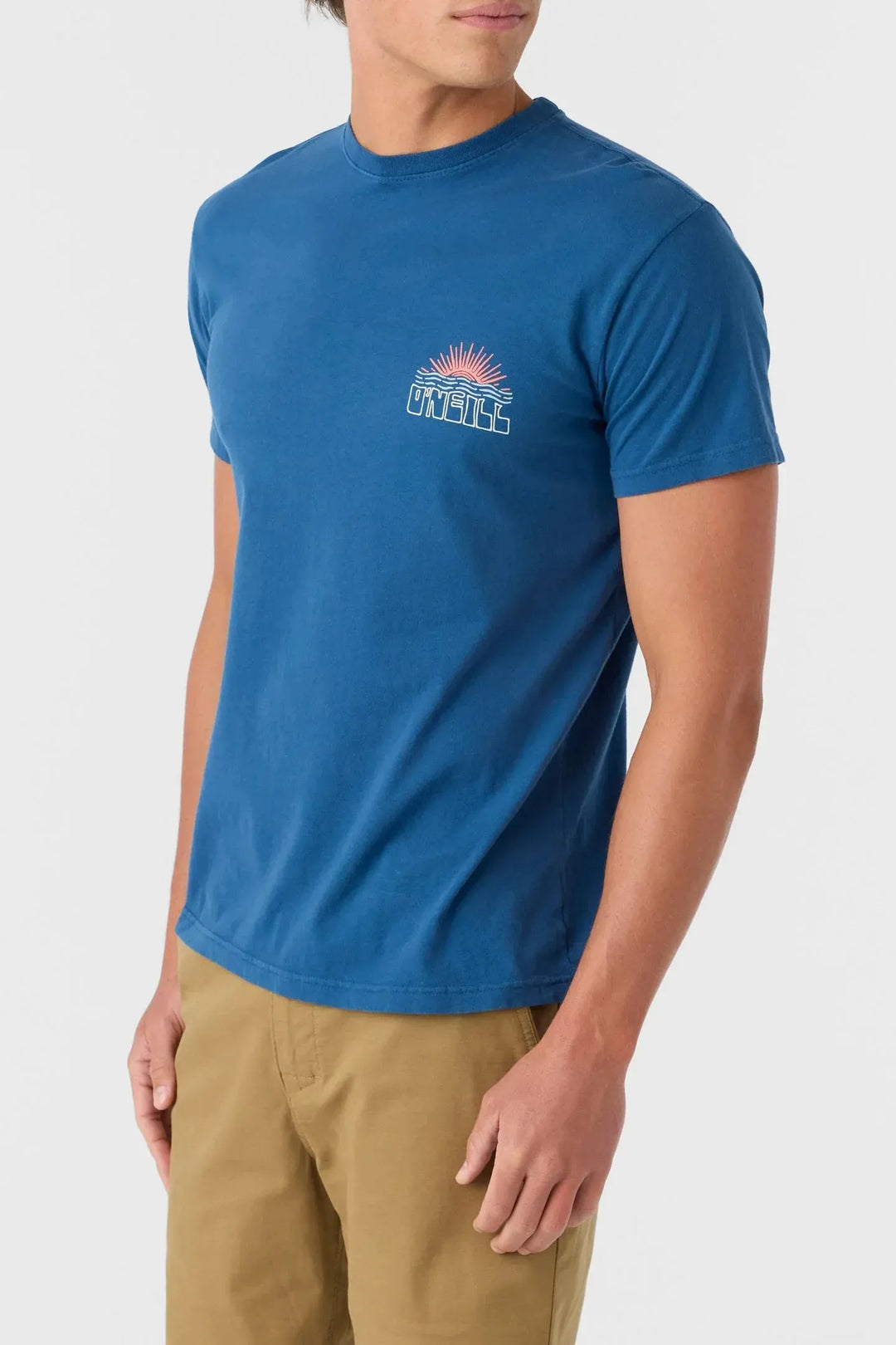 Oneill Men's Rays & Waves Tee Indigo pic 2 | SoHa Surf Shop