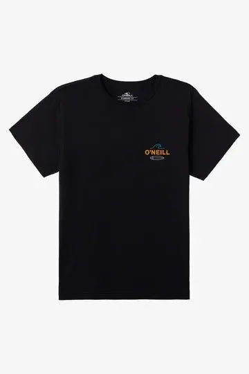 Oneill Men's Rip Tide Tee Black pic 6 | SoHa Surf Shop