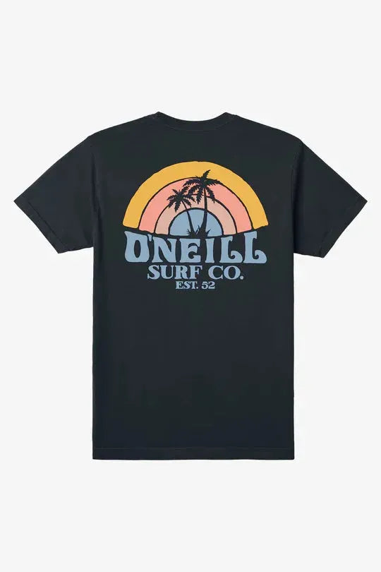 Oneill Men's Shaved Ice Tee Dark Charcoal pic 1 | SoHa Surf Shop