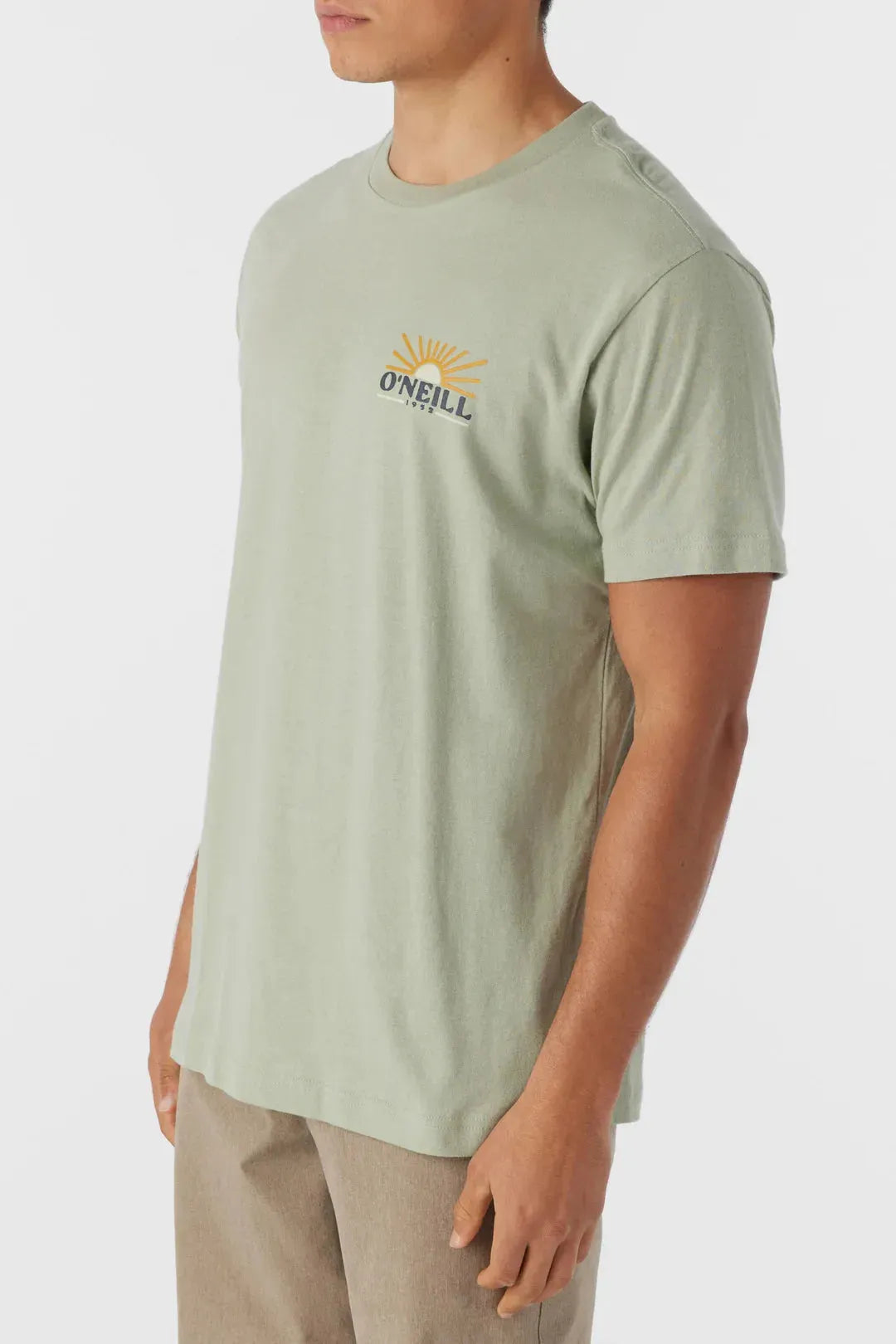 Oneill Men's Sun Supply Tee Seagrass pic 3 | SoHa Surf Shop