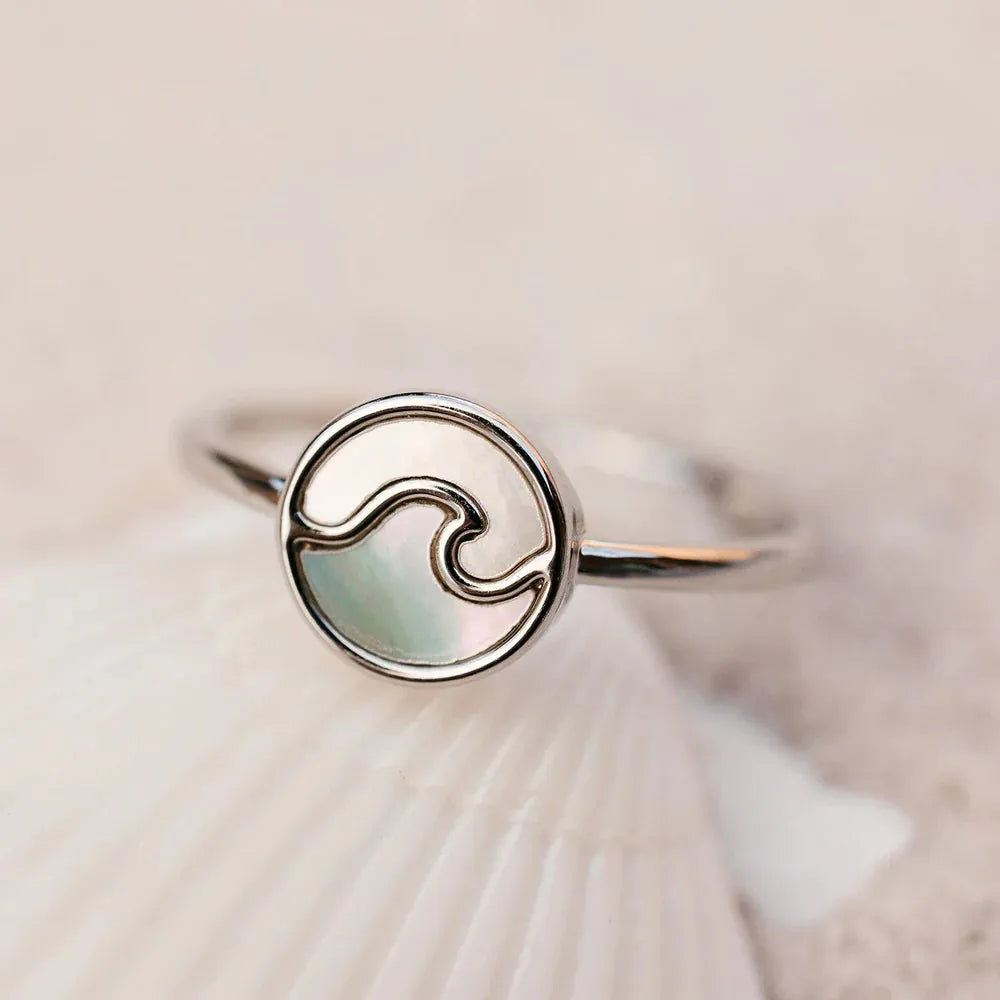 Pura Vida Encinitas Ring Silver pic 1 | SoHa Surf Shop