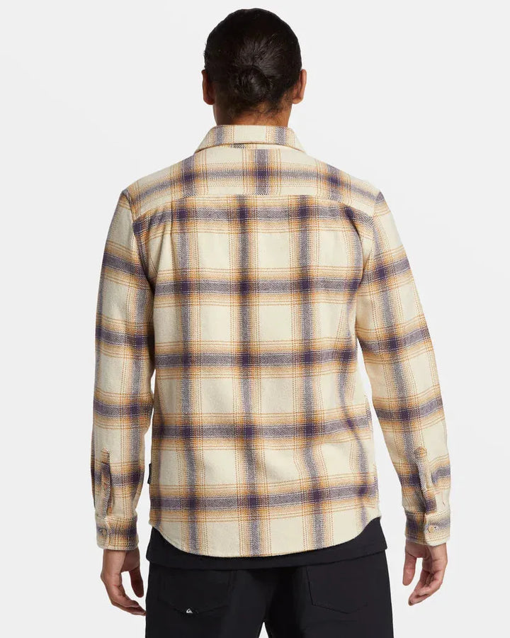 Quiksilver Men's Dna Flannel Fog DNA Flannel pic 2 | SoHa Surf Shop