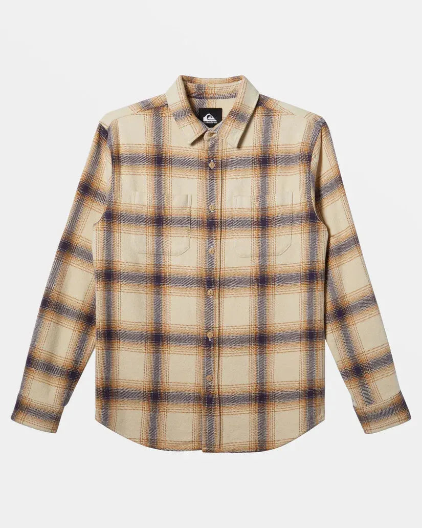 Quiksilver Men's Dna Flannel Fog DNA Flannel pic 6 | SoHa Surf Shop