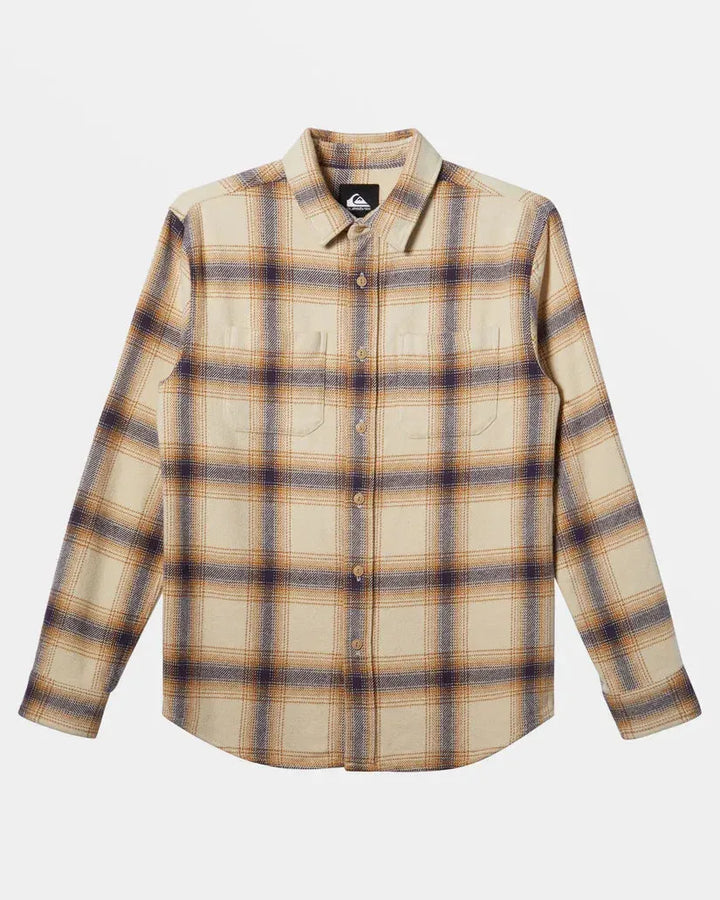 Quiksilver Men's Dna Flannel Fog DNA Flannel pic 6 | SoHa Surf Shop