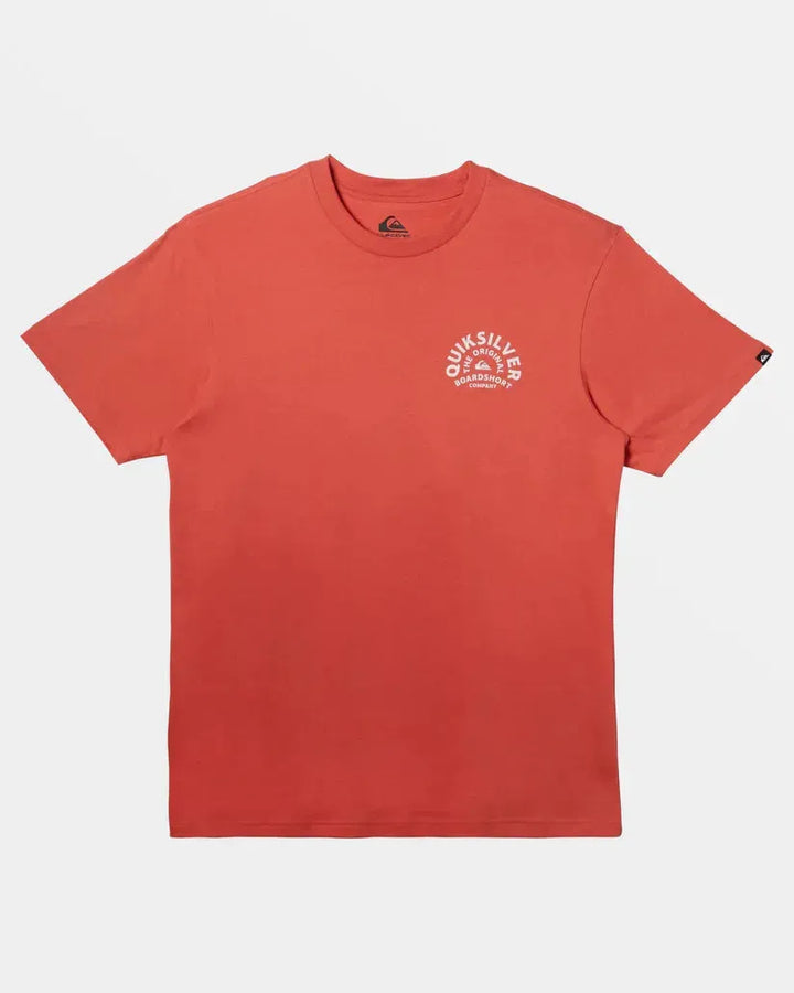 Quiksilver Men's On Target Tee Spiced Coral pic 7 | SoHa Surf Shop