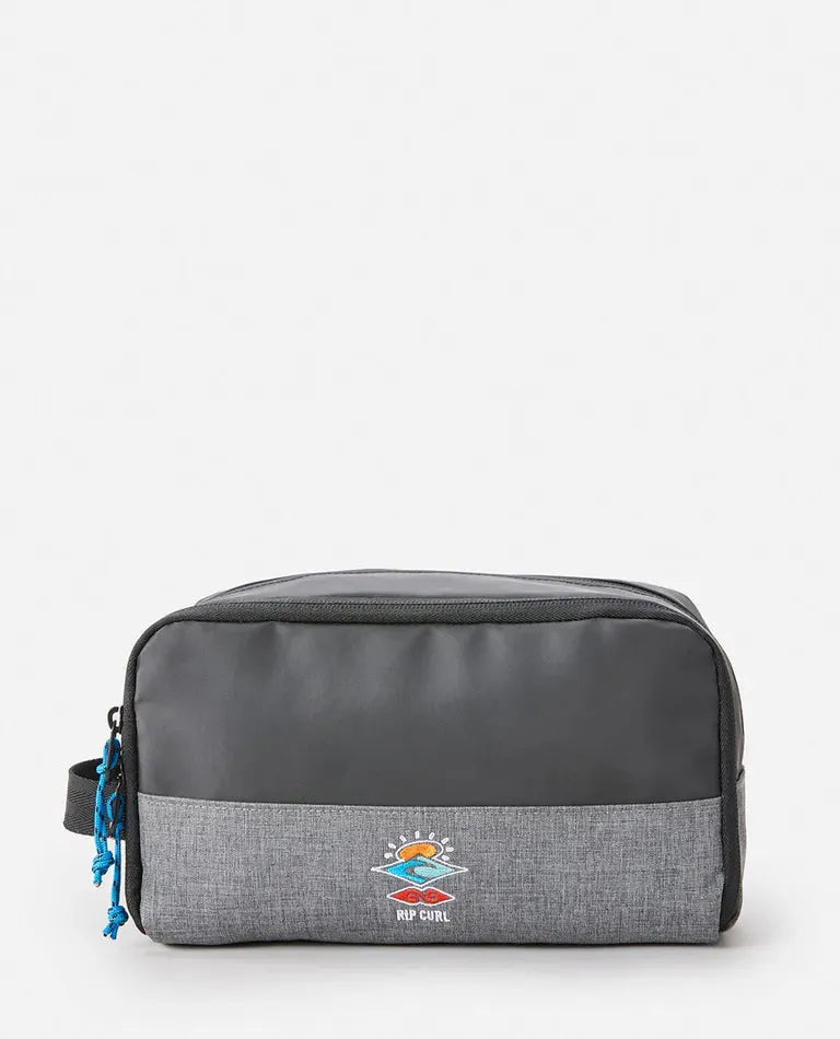 Ripcurl Grooms Icons Of Surf Toiletry Bag Grey pic 1 | SoHa Surf Shop