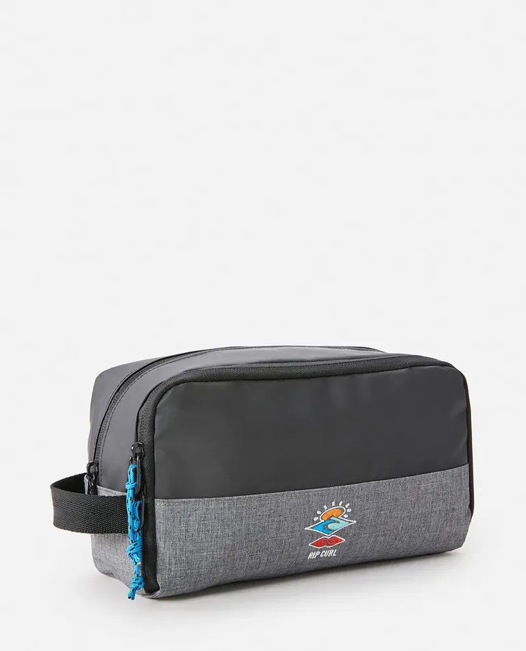 Ripcurl Grooms Icons Of Surf Toiletry Bag Grey pic 2 | SoHa Surf Shop