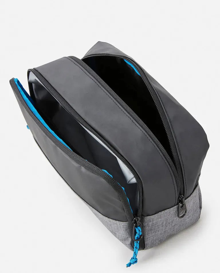 Ripcurl Grooms Icons Of Surf Toiletry Bag Grey pic 3 | SoHa Surf Shop