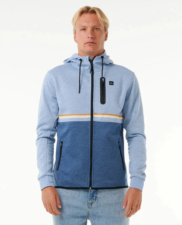 Viral Anti-Series Zip Through Hooded Fleece - Rip Curl