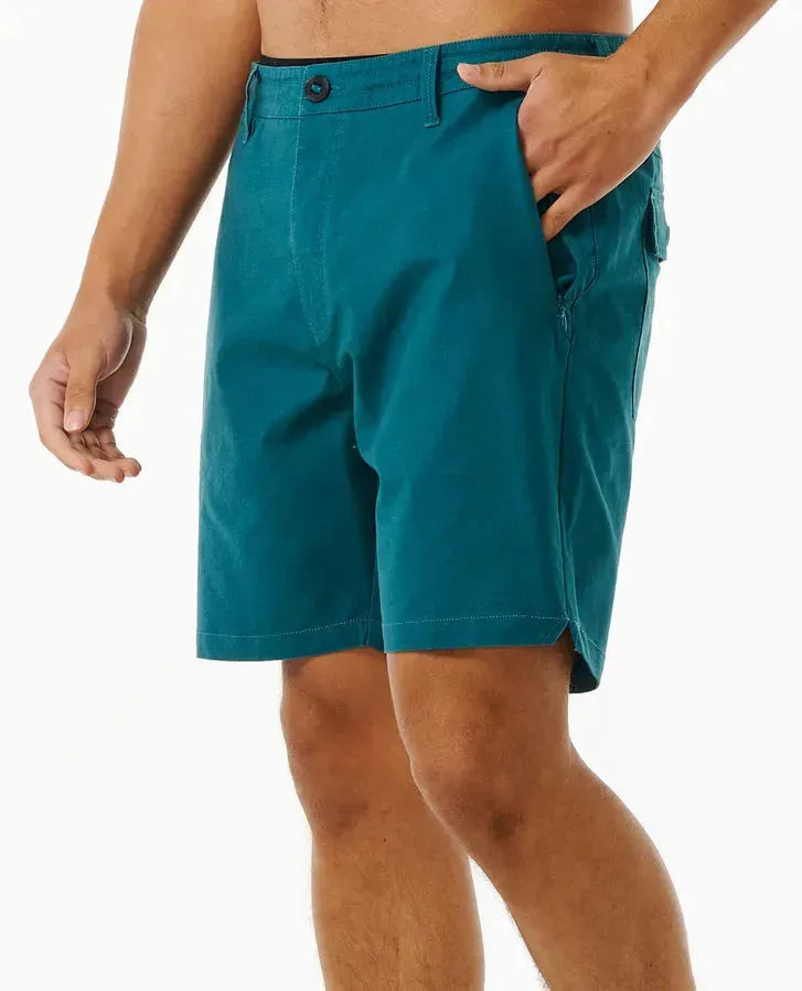 Ripcurl Men's Searchers Walkshort Blue Green pic 2 | SoHa Surf Shop