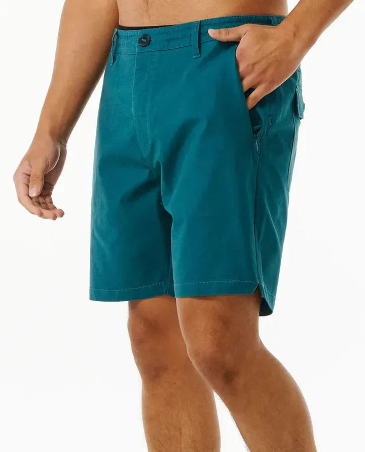 Ripcurl Men's Searchers Walkshort Blue Green pic 2 | SoHa Surf Shop