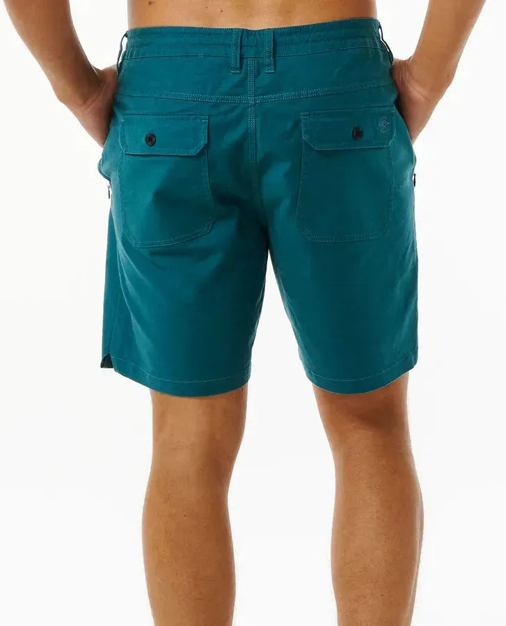 Ripcurl Men's Searchers Walkshort Blue Green pic 3 | SoHa Surf Shop