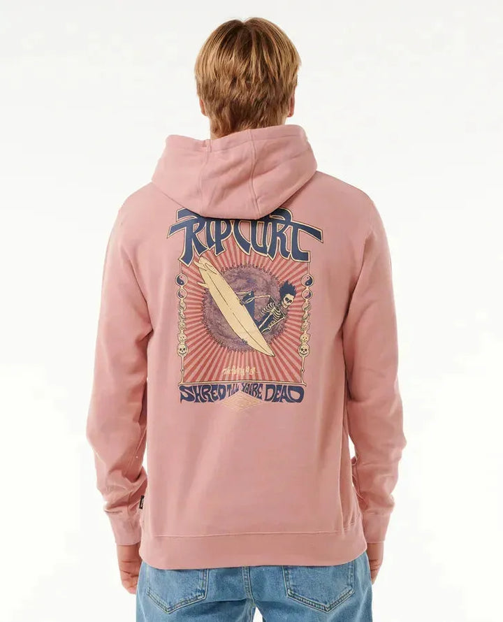 Ripcurl Men's Shred Till Dead Zip Hood Mushroom pic 3 | SoHa Surf Shop
