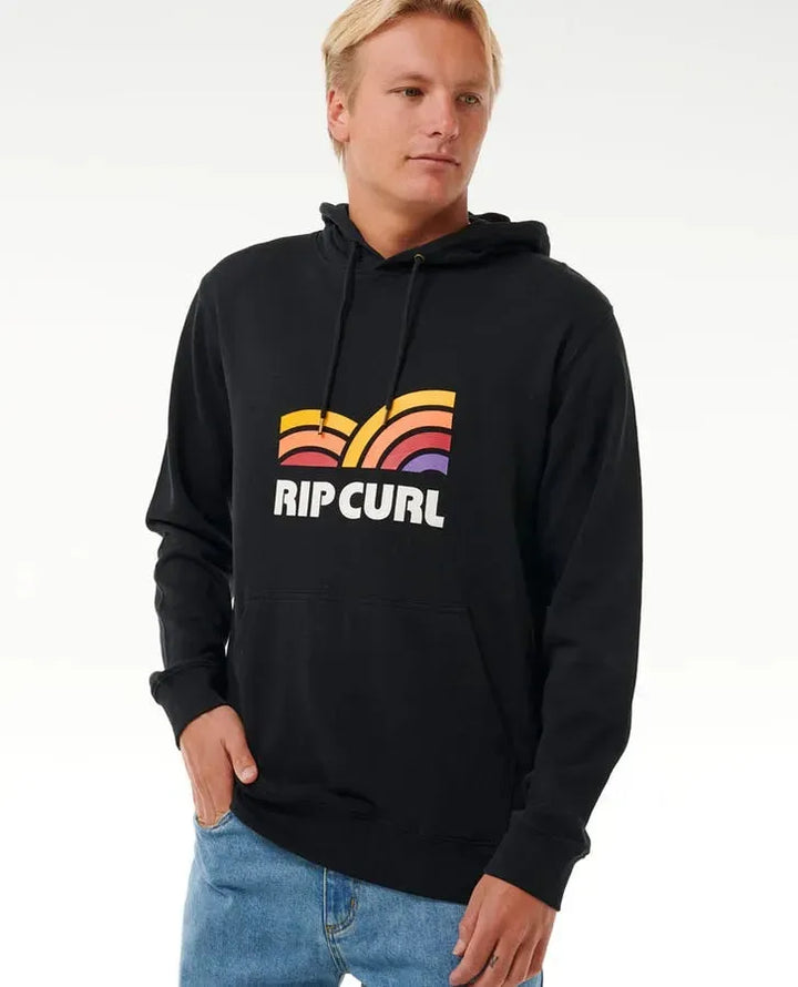 Ripcurl Men's Surf Revival Capture Hood Black pic 1 | SoHa Surf Shop