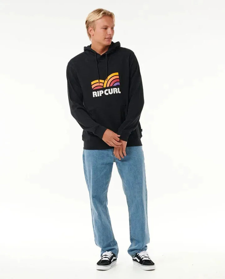 Ripcurl Men's Surf Revival Capture Hood Black pic 4 | SoHa Surf Shop