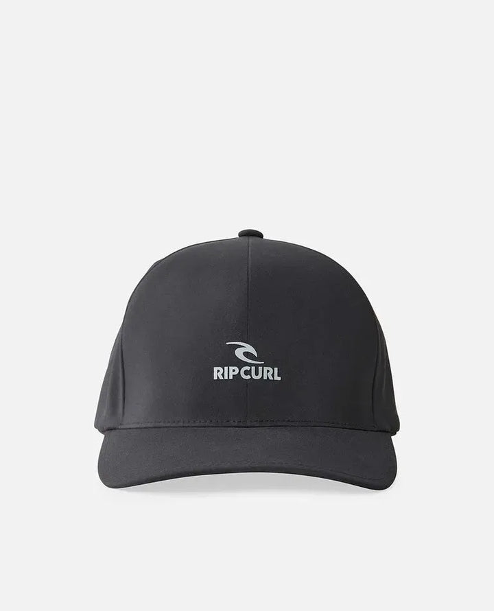 Ripcurl Men's Vaporcool Delta Flexfit Cap Black pic 1 | SoHa Surf Shop