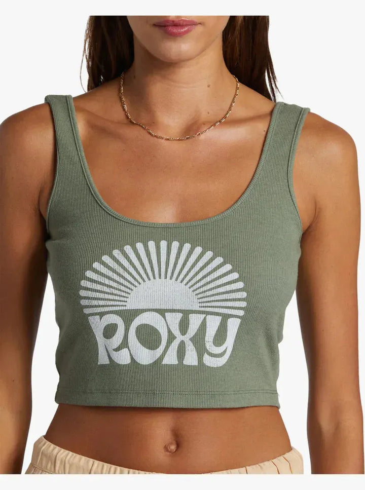 Rise and Shine Dive In Tank Agave Green pic 1 | SoHa Surf Shop