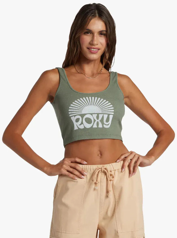 Rise and Shine Dive In Tank Agave Green pic 2 | SoHa Surf Shop
