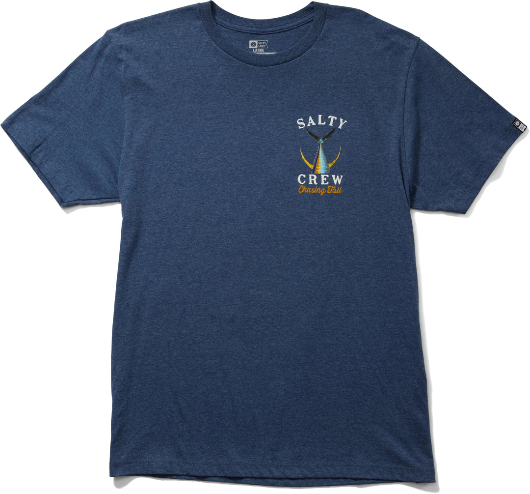Salty Crew Men's Tailed Classic Tee Navy Heather pic 1 | SoHa Surf Shop