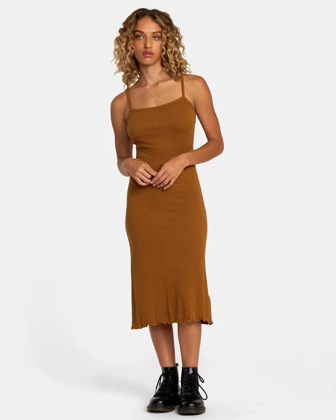 Slink Midi Dress Sienna pic 1 | SoHa Surf Shop