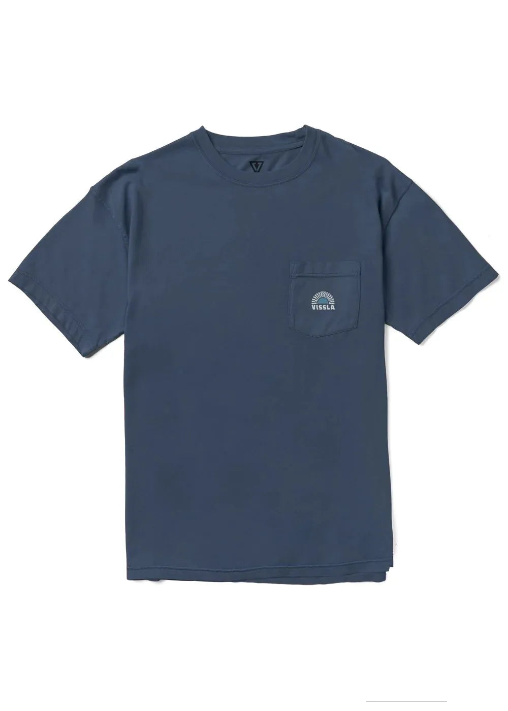 Speed Wobble Organic PKT Tee Dark Denim pic 1 | SoHa Surf Shop