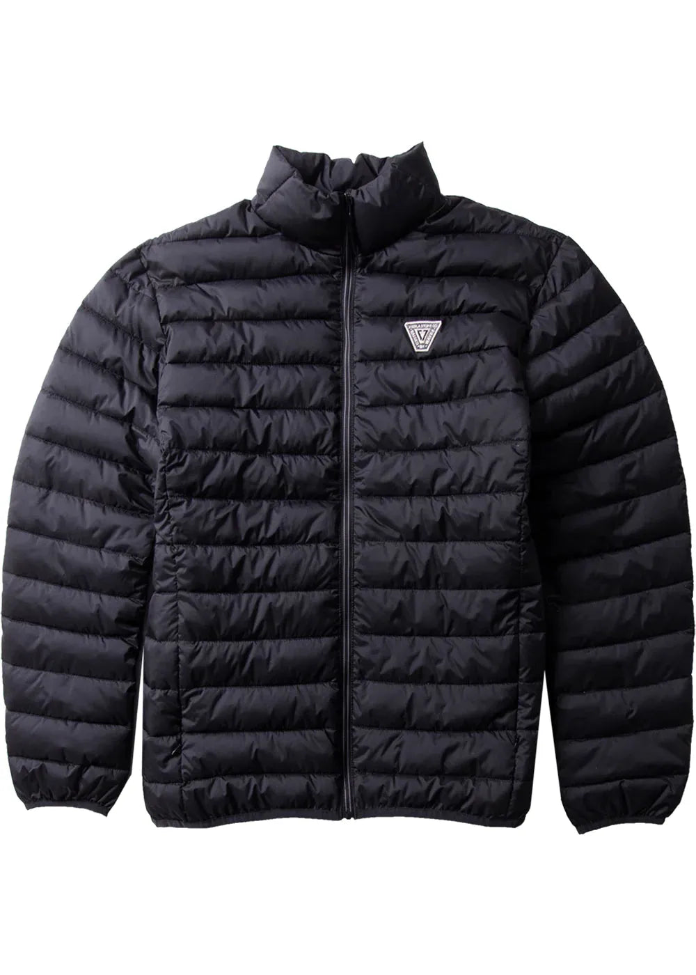 Vissla Men's Easy Seas Eco Puff Jacket Black pic 1 | SoHa Surf Shop