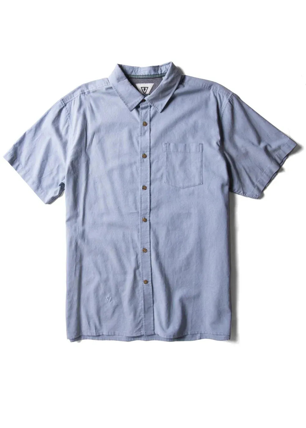 Vissla Men's The Box Eco Shirt Blue pic 1 | SoHa Surf Shop