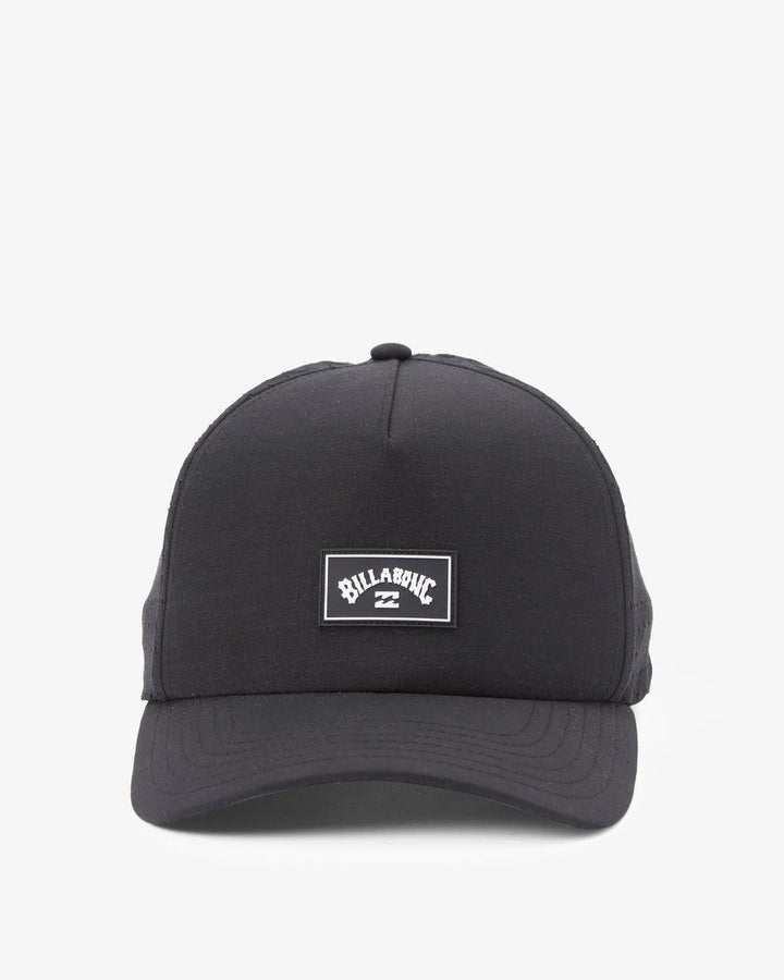 Newport Trucker Hat Black pic 3 | SoHa Surf Shop