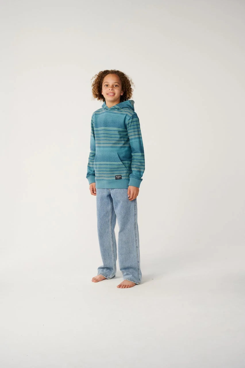 Rip Curl Boys Classic Surf Baja Hood - Dusty Jade 1