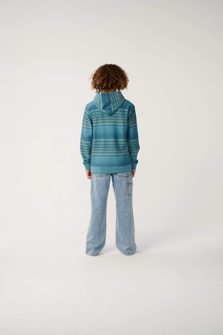 Rip Curl Boys Classic Surf Baja Hood - Dusty Jade 2