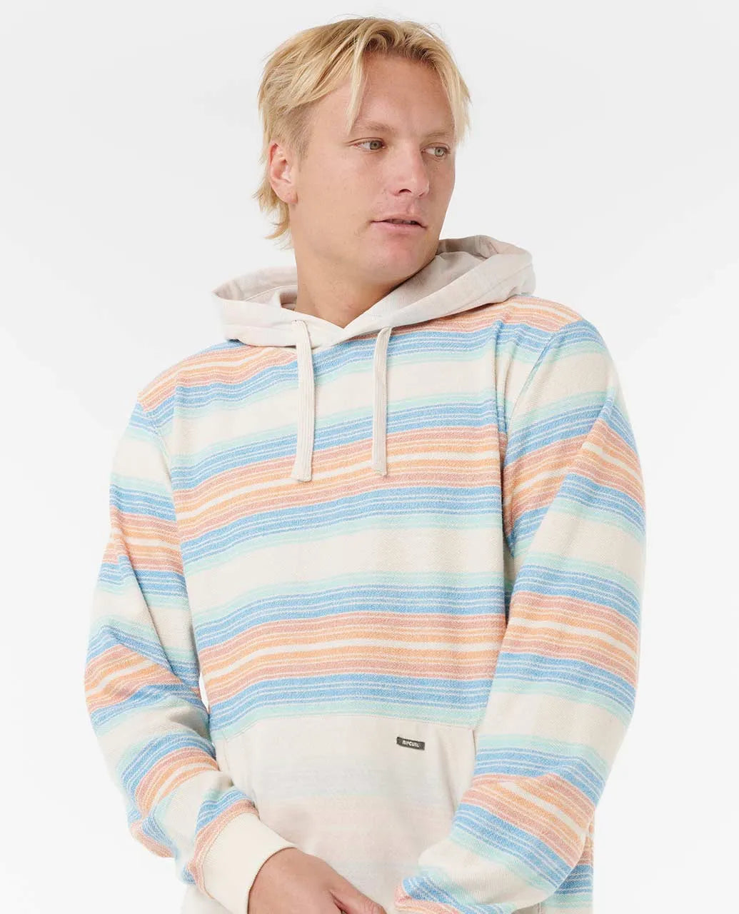 Ripcurl Men’s Surf Revival Heritage Hood - Vintage White 