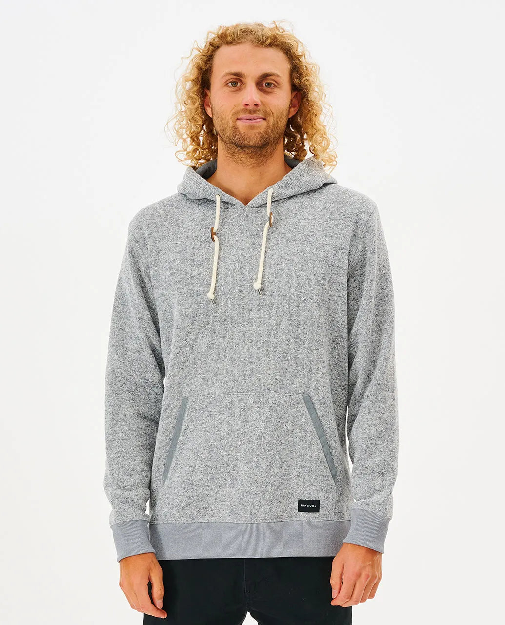 Ripcurl Men’s Crescent Hood - Grey Marle 
