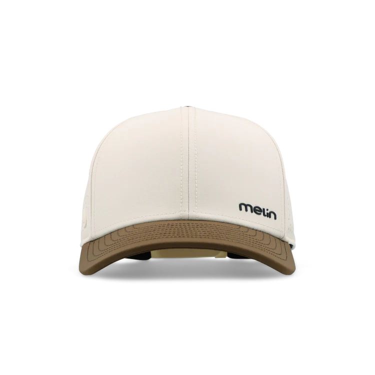 Melin Compass Hydro hat side view breathable lightweight performance cap