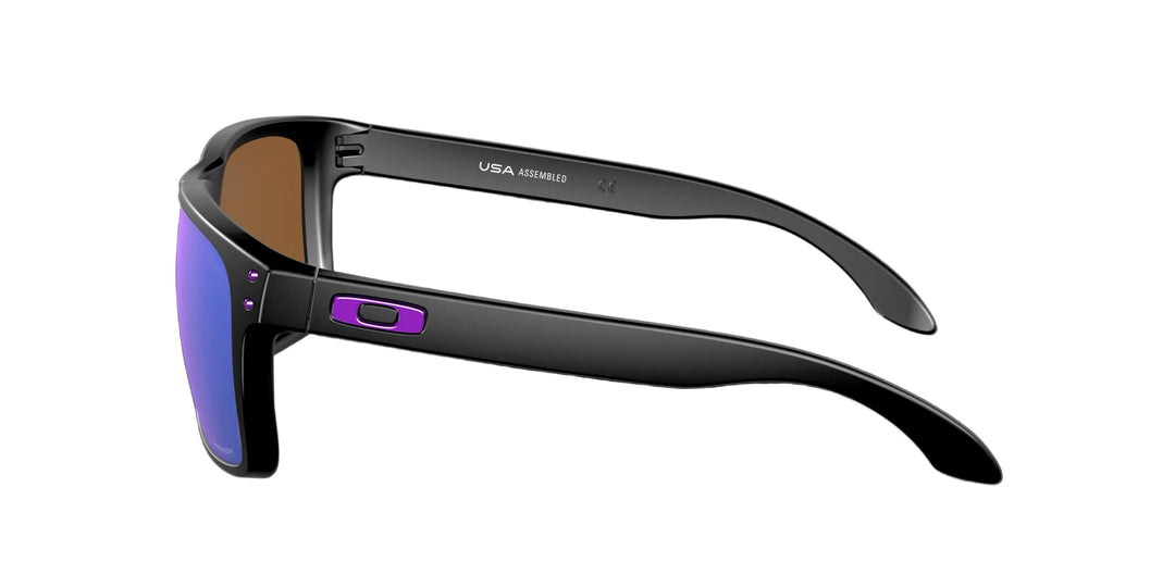 Oakley Holbrook XL Matte Black Prizm Violet Sunglasses 2