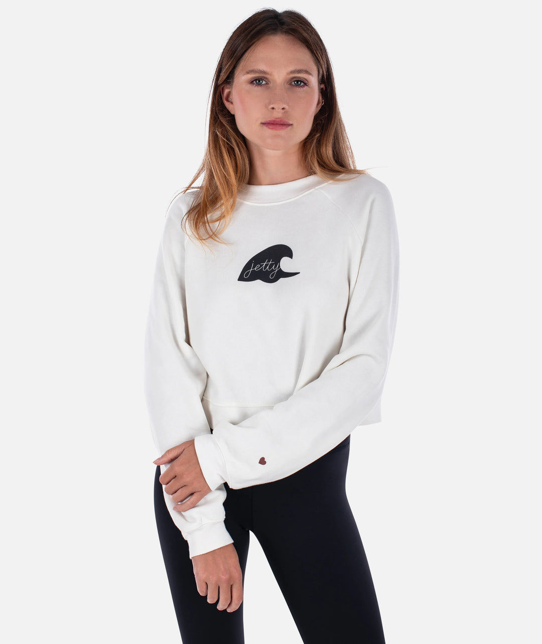 Jetty Women’s Breaking Barriers Crewneck - White 